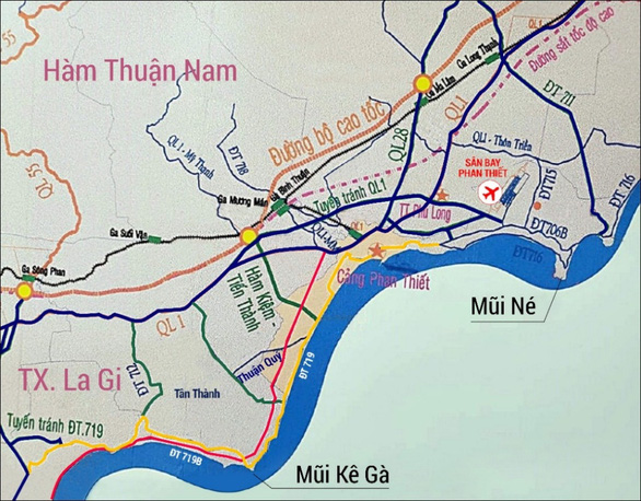 Quy hoạch hạ tầng giao thông đồng bộ, liên tục tạo sóng cho BĐS khu vực Nam Phan Thiết