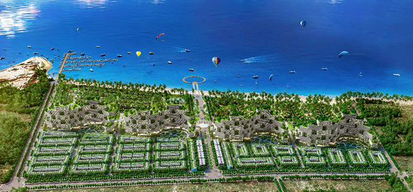 Tổ hợp Thanh Long Bay quy mô 90ha, với điểm nhấn là trung tâm thể thao biển chuẩn quốc tế lớn nhất Việt Nam