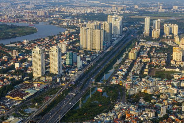 Thị trường nhà ở dọc theo tuyến Metro phía Đông TP HCM. Ảnh: Quỳnh Trần