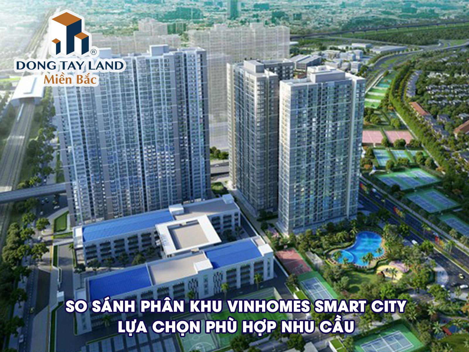 So sánh phân khu Vinhomes Smart City