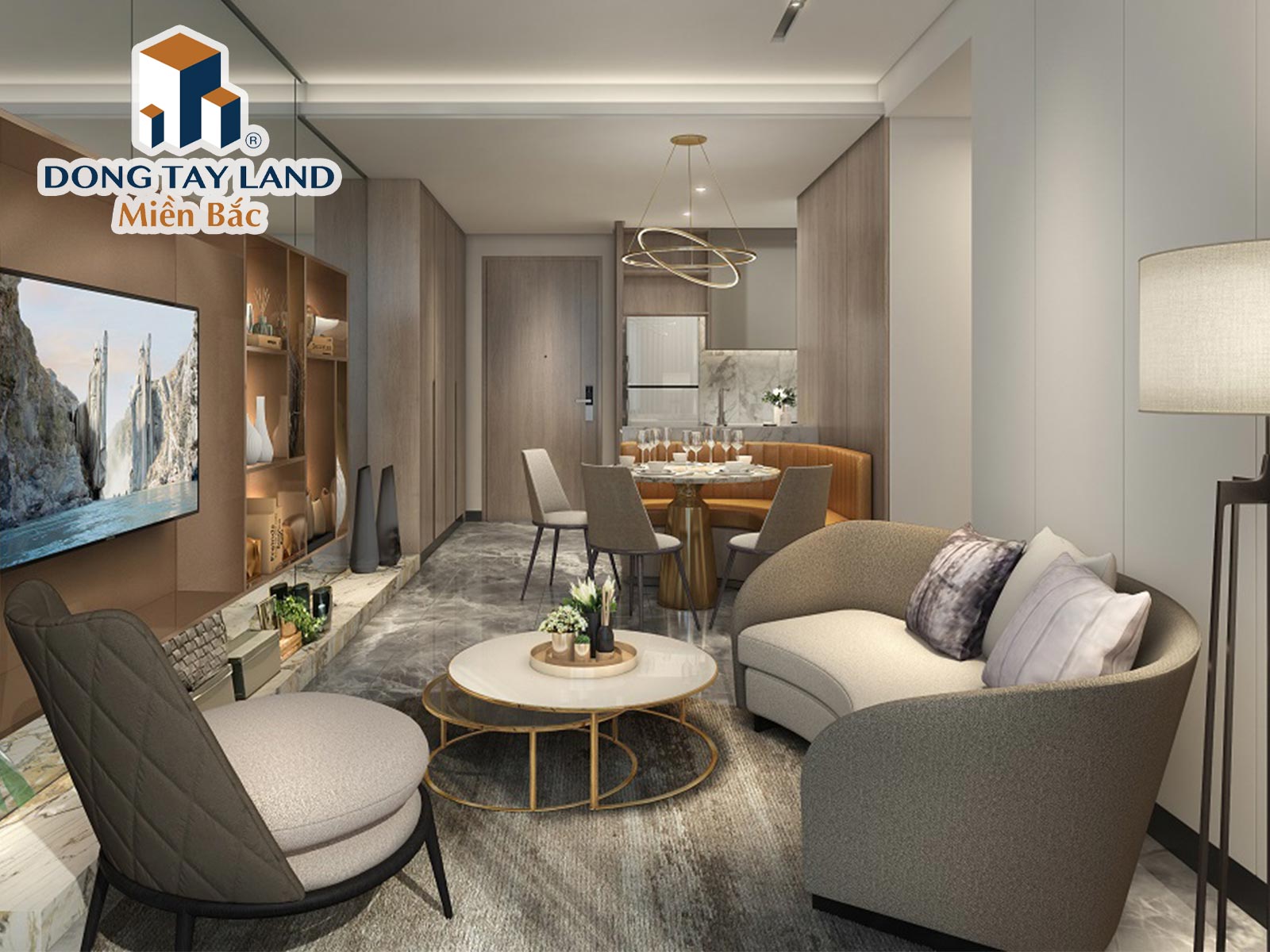 thiết kế căn hộ tòa west B