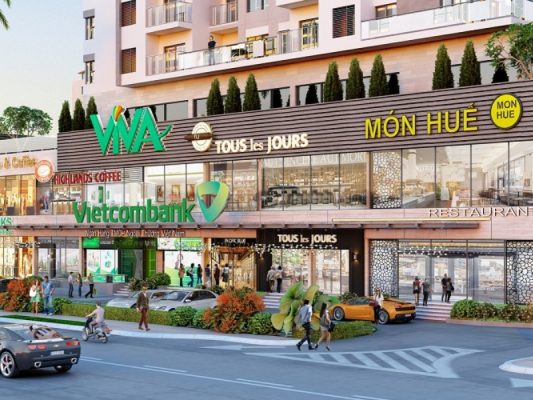 Những lưu ý và cơ hội khi đầu tư Shophouse khối đế