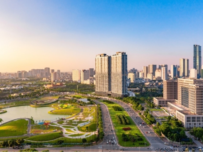 Tận dụng ánh sáng cùng với không gian xanh