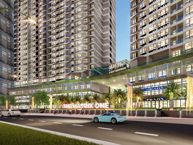 Vị trí và quy mô của dự án Shophouse The Matrix One
