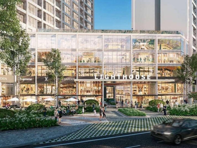 Các vị trí về tiện ích giao thông, dịch vụ quanh vị trí Shophouse khối đế