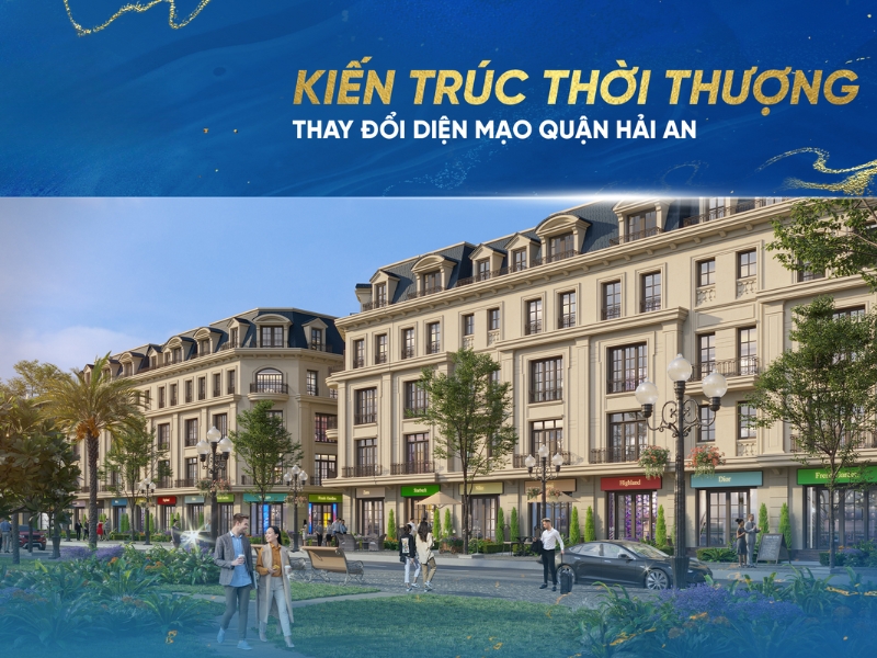 Dự án được thiết kế với kiến trúc độc đáo, mang đến cho khách hàng không gian kinh doanh đa năng và linh hoạt