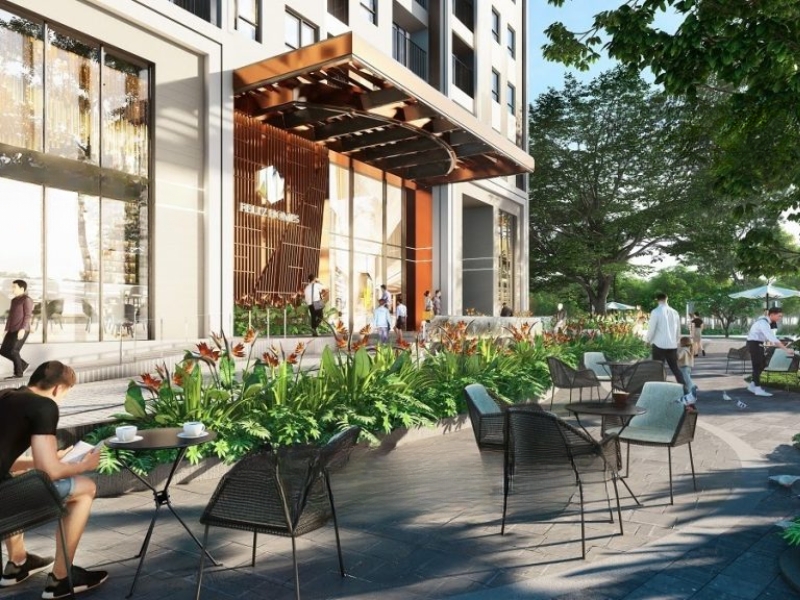 Shophouse khối đế tại Vinhomes được thiết kế hiện đại, sang trọng với tiện ích và không gian linh hoạt 