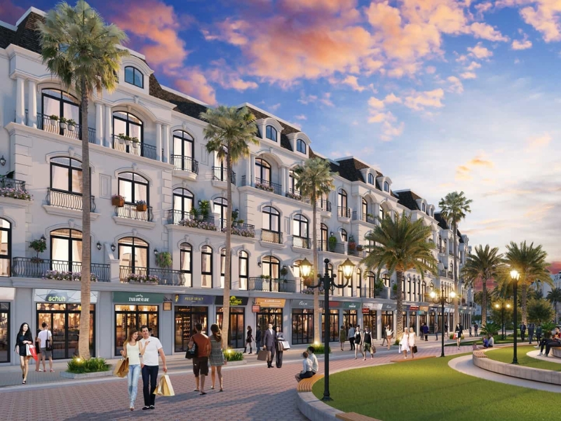 Shophouse có thiết kế ngoại thất ấn tượng, hài hòa với tiện ích dịch vụ độc quyền 
