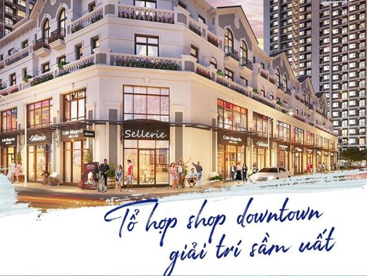 Sự kết hợp hoàn hảo trong thiết kế Shophouse Vinhomes Smart City