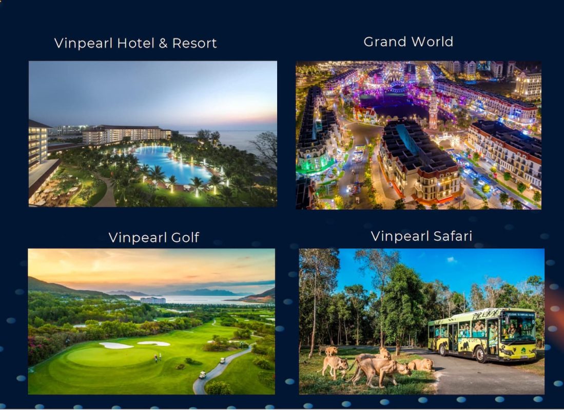 5Way vị trí các toà tại quần thể the 5Way Phú Quốc