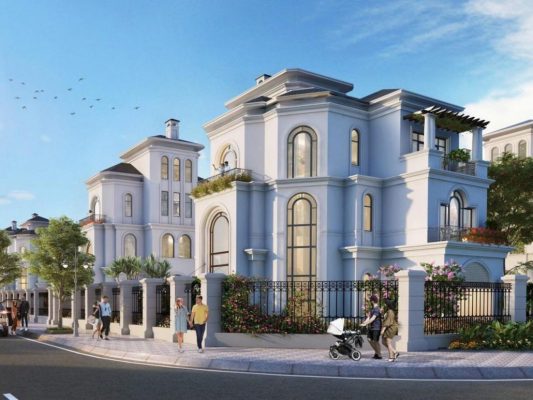 Phong cách thiết kế của biệt thự Vinhomes Green Villas