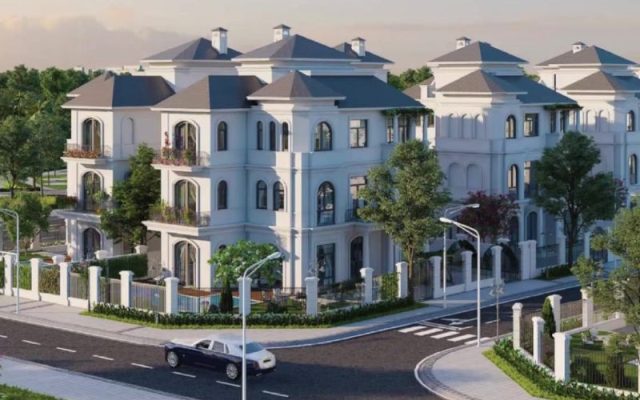 Thiết kế biệt thự Vinhomes Green Villas- Đông Tây Land Miền Bắc