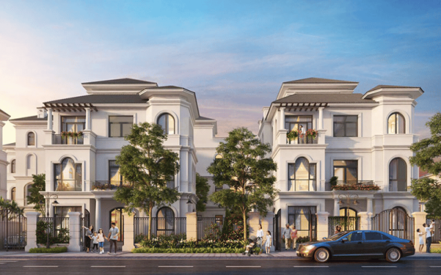 Biệt thự Vinhomes Green Villas phong cách thiết kể sang trọng