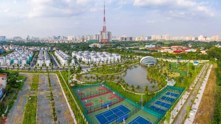 Tiện ích thể thao Vinhomes Green Villas