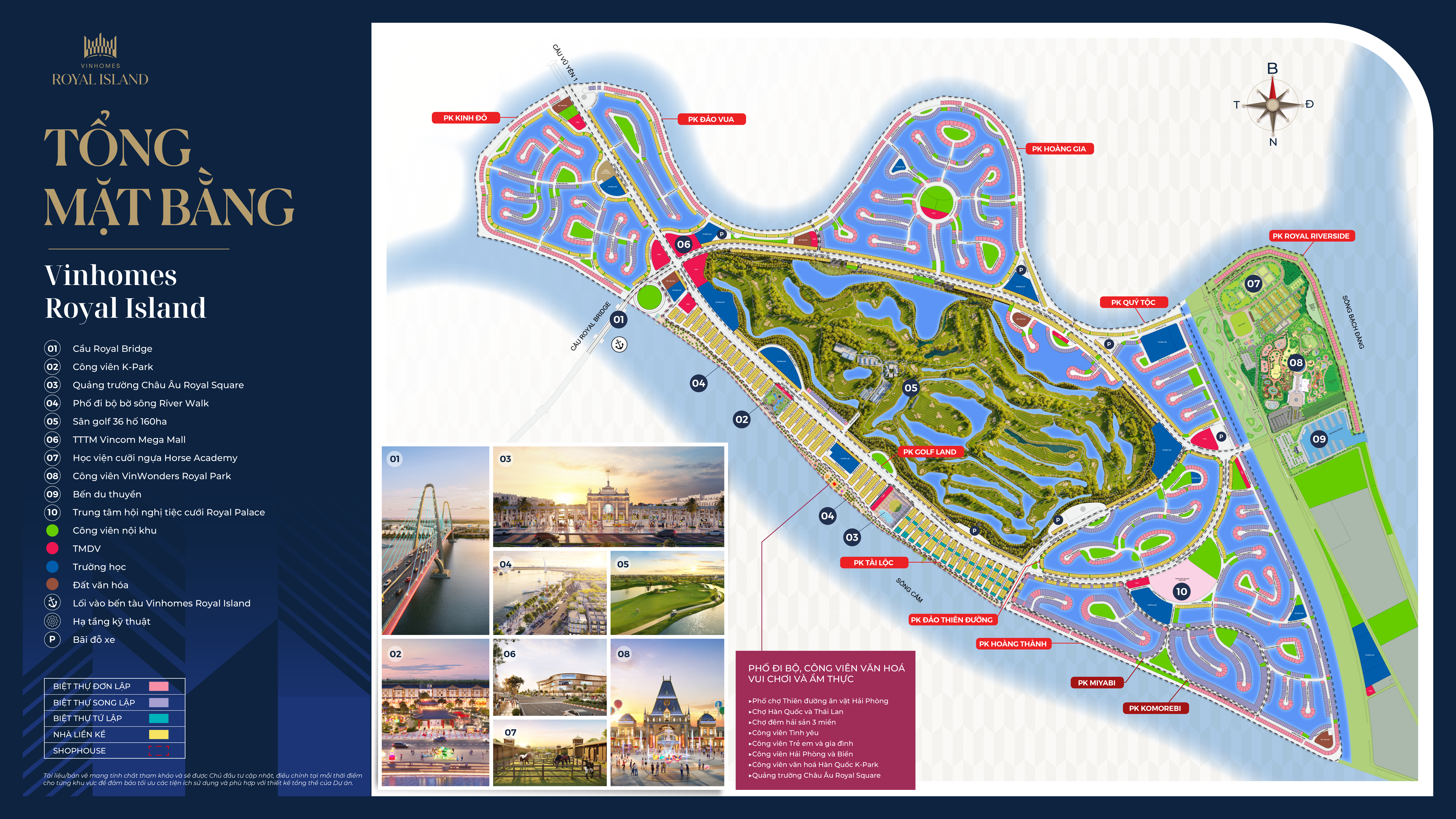 Mặt bằng tổng dự án Vinhomes Vũ Yên Hải Phòng