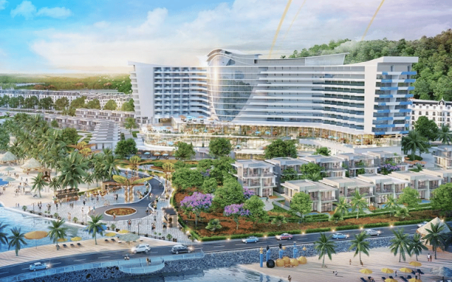 Kiến trúc độc đáo của khách sạn Wyndham Dragon Ocean Đồ Sơn