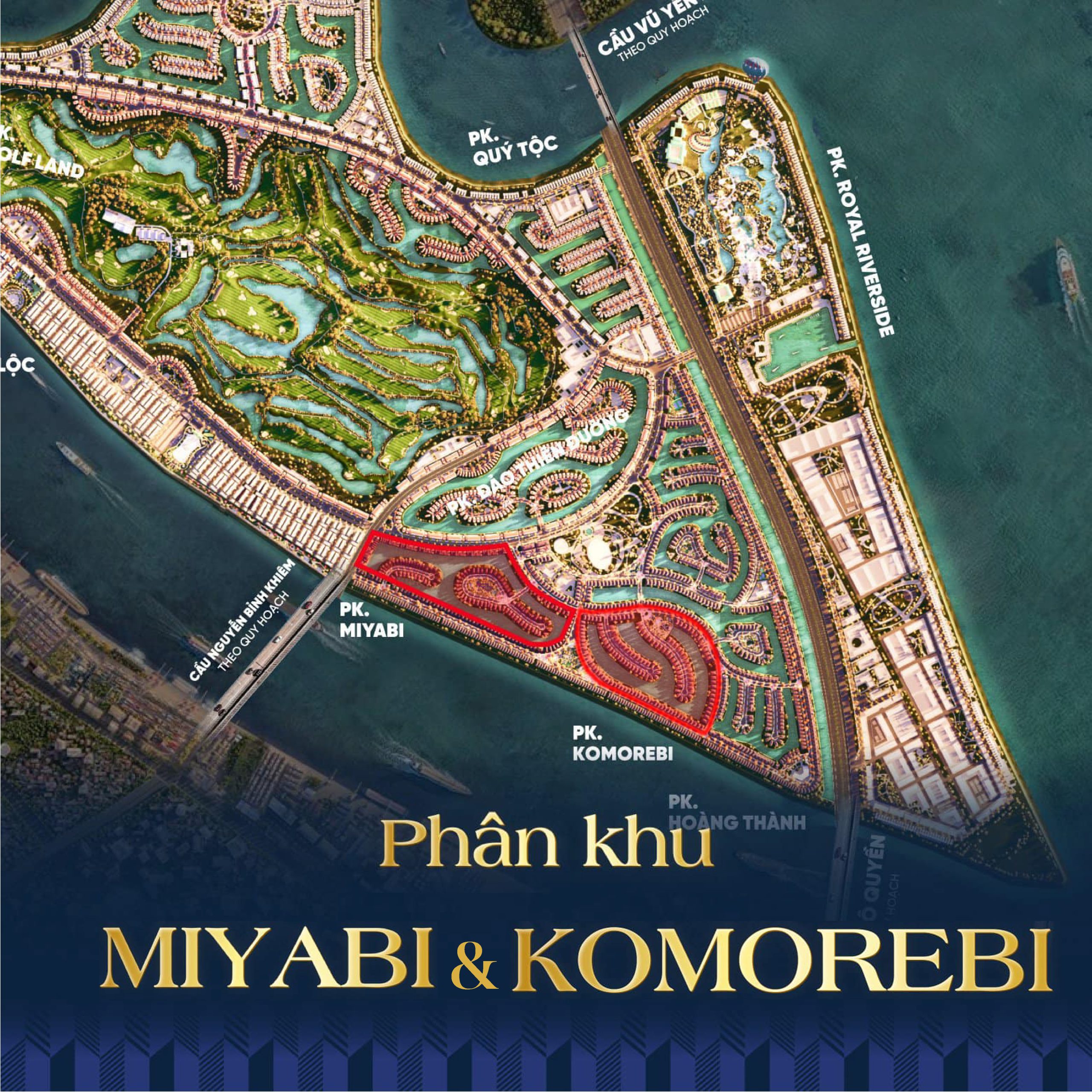 Phân khu Miyabi và Komorebi