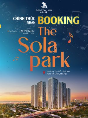 Booking dự án The Sola Park 500 khách đầu nhận chiết khấu 3%