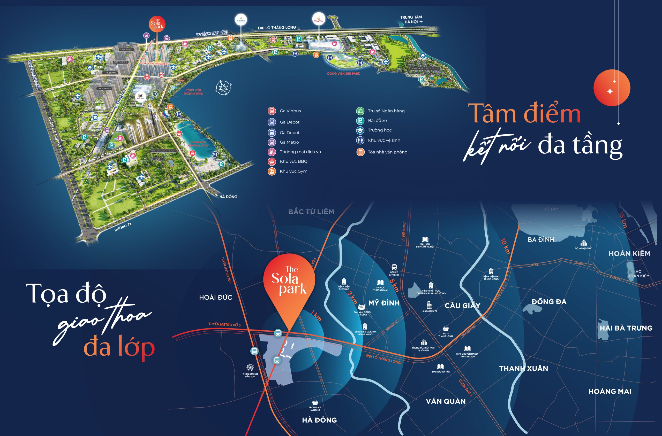 Vị trí tiện ích dự án Imperia Sola Park