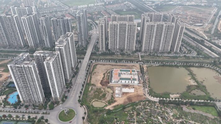 Vị trí dự án mặt bằng Imperia The Sola Park Vinhomes Smart City