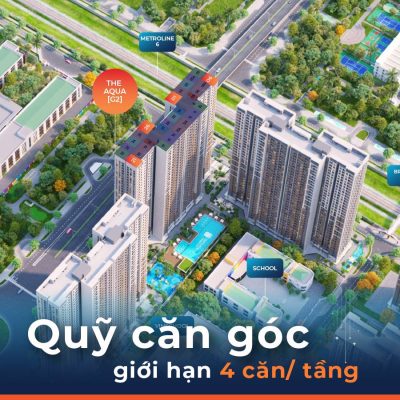 Quỹ căn góc giới hạn 4 căn trên 1 tầng
