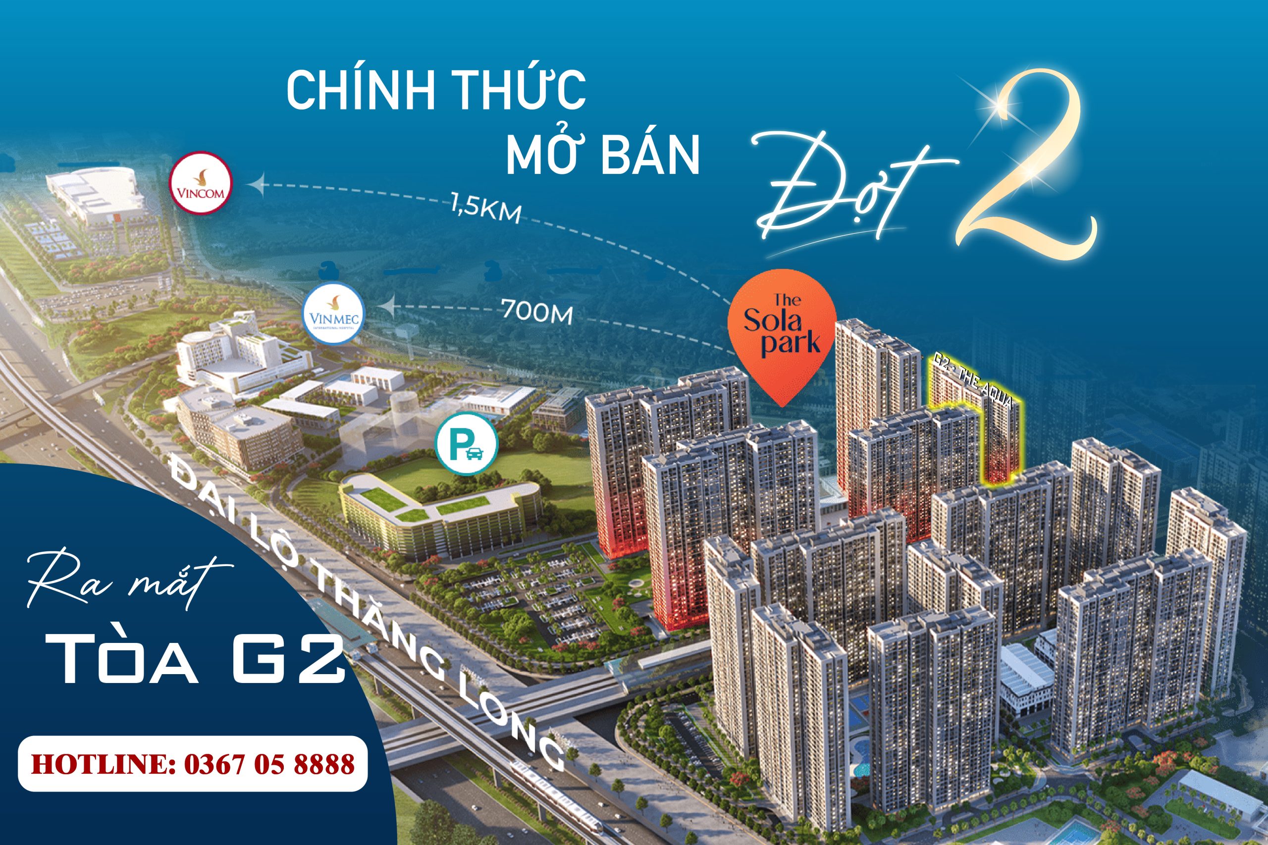 Chính thức mở bán đợt 2 tòa G2 The Metro