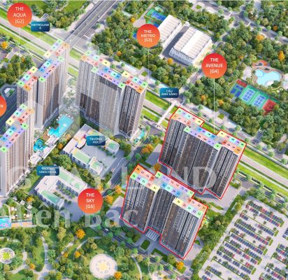 Tổng quan tòa G4 và G5 dự án The Sola Park
