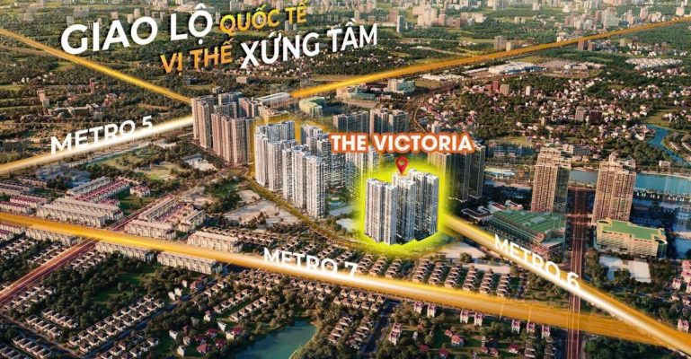 Dự án The Victoria Vinhomes Smart City