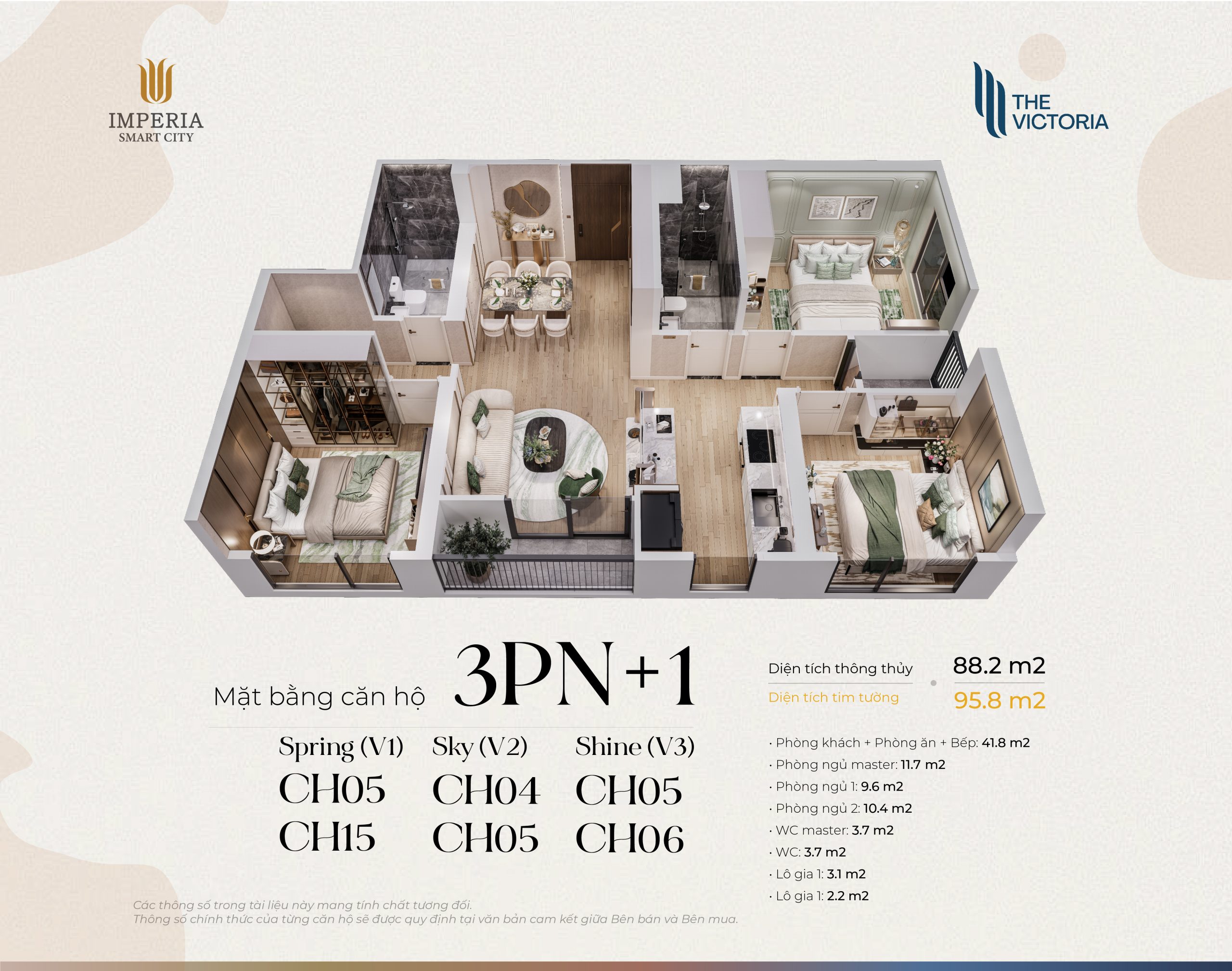 Bóc mái căn hộ 3PN+ The victoria